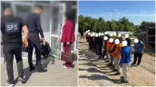 /ВИДЕО/ Проверки в строительной компании в Кишиневе. Из-за неуплаты налогов и зарплат «в конвертах» задержали администратора