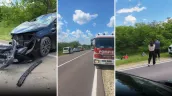 /VIDEO/ Accident grav la Ialoveni: Patru răniți, inclusiv o adolescentă blocată între fiare