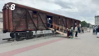 /VIDEO/ Primul val de deportări, comemorat cu vagoane în PMAN: Grosu anunță sancțiuni după gestul PCRM