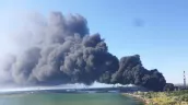 /ВИДЕО/ Украинские дроны ударили по объектам энергетики и топливной инфраструктуры в Крыму и порту «Кавказ»