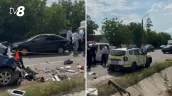 /VIDEO/ Dublă tragedie la Sîngerei: Polițiștii accidentați au murit la spital