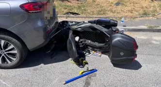 Accident mortal în Chișinău: Un motociclist a decedat după impactul cu un automobil. O șoferiță, reținută