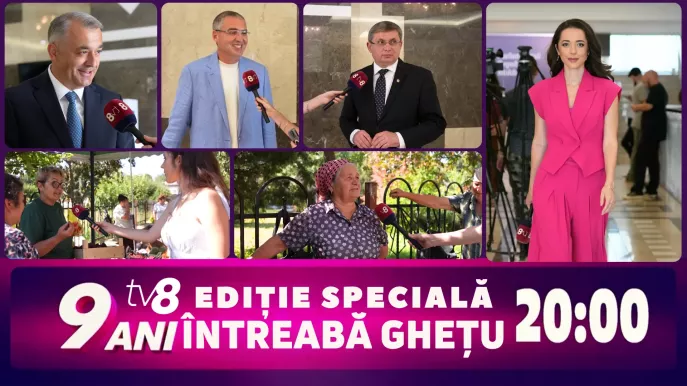 /LIVE/ De la Parlament, printre oameni: O ediție specială „Întreabă Ghețu”, doar la TV8!