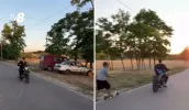 /ВИДЕО/ Жители села в Комратском районе пожаловались на мотоциклистов, устраивающих гонки на улице (Обновлено)