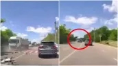 /ВИДЕО/ В Калараше легковой автомобиль лоб в лоб столкнулся с фурой. Водитель Peugeot в больнице