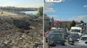 /VIDEO/ Trafic intens la un punct de trecere a frontierei dintre Moldova și Ucraina: Cum arată Podul Maiaki după atacul rusesc