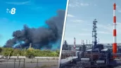 /ВИДЕО/ Беспилотники атаковали Орск и Комсомольск-на-Амуре: сообщается о пожарах на НПЗ