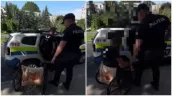 В Кишинёве мужчина притворялся инвалидом ради денег. Полиция его разоблачила и оштрафовала