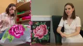 /VIDEO/ Brodează pe plasă de tencuit și pe sită. O meșteră din Briceni reinventează arta tradițională