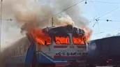 Tragedie pe calea ferată din Ucraina: Două persoane au murit după ce Rusia a atacat un tren de pasageri