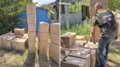 /ВИДЕО/ На севере Молдовы изъяли почти 2 млн контрабандных сигарет: их стоимость оценили в 4,3 млн леев 