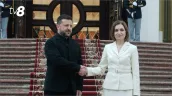 /VIDEO/ Volodimir Zelenski a ajuns la Chișinău: Liderul ucrainean, primit la Președinție