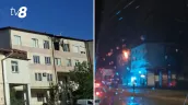 /ВИДЕО/ В Кишиневе произошел пожар в пятиэтажном доме: жильцов эвакуировали