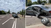 В Сорокском районе столкнулись BMW и Skoda: пострадали женщина и 11-летний ребёнок