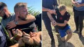 /VIDEO/ Moldovean, prins după trei zile de căutări în România: Ar fi furat o mașină din Bulgaria