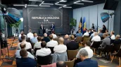 Republica Moldova – „societate pe acțiuni?” Inscripția de la evenimentul cu Vasile Tofan stârnește critici. Reacția Guvernului