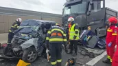 /VIDEO/ Sfârșit tragic în România: Doi cetățeni ai Republicii Moldova și-au pierdut viața într-un accident grav
