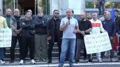 Отмена премий для неолимпийцев: в Кишиневе спортсмены вышли на протест к зданию правительства