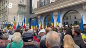 /ВИДЕО/ «Им — зарплаты, народу — тарифы»: у здания НАРЭ прошла акция против подорожания газа и отопления