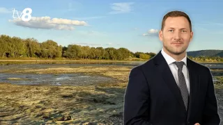 Запасы воды в Днестровском водохранилище исчерпаны: уровень реки продолжает падать