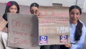 /ВИДЕО/ Во Франции студенты и ученики школ вышли на протесты: акции перерастают в беспорядки