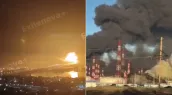 /ВИДЕО/ Ростов-на-Дону и Самара подверглись массированной атаке беспилотников: сообщается о пожарах на нефтяных объектах