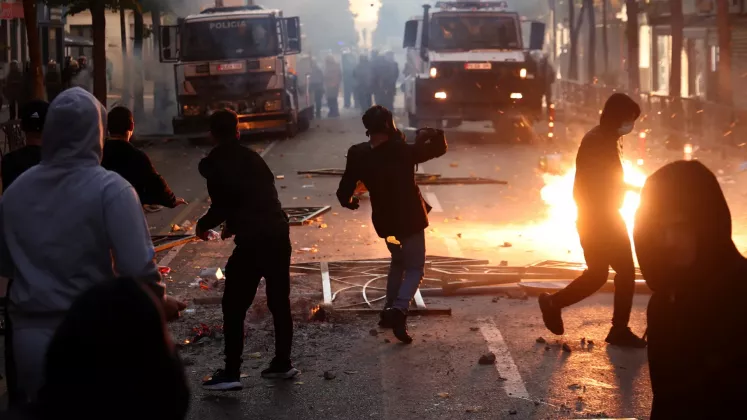 proteste albania