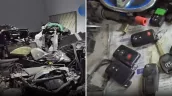 /VIDEO/ Mașini de milioane, furate și aduse în Moldova pentru piese? Sunt 4 suspecți, inclusiv unul în arest
