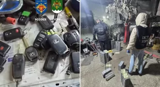 /ВИДЕО/ Угнанные в Германии и Швейцарии автомобили разбирали на запчасти в Молдове: Один подозреваемый арестован
