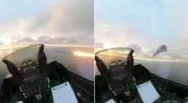 Румынские истребители F-16 перехватили и уничтожили два реактивных дрона «Герань» над Черным морем