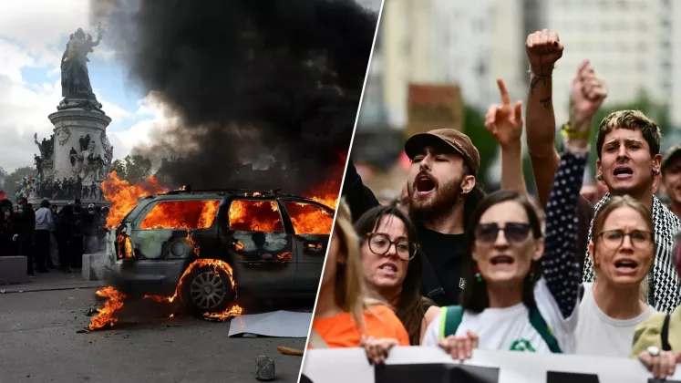 proteste franța spania