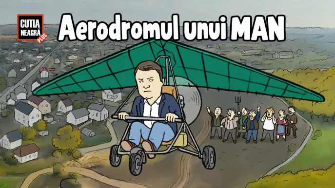 /VIDEO/ Cutia Neagră PLUS: „Aerodromul unui MAN”. Un consilier din Budești vrea să deschidă un aeroclub lângă casele oamenilor