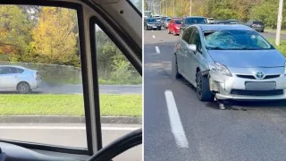 /VIDEO/ Accident mortal la Chișinău: Un biciclist și-a pierdut viața după ce ar fi fost lovit de un autoturism