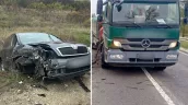 Смертельное ДТП в Унгенском районе: водитель Škoda скончался после лобового столкновения с грузовиком