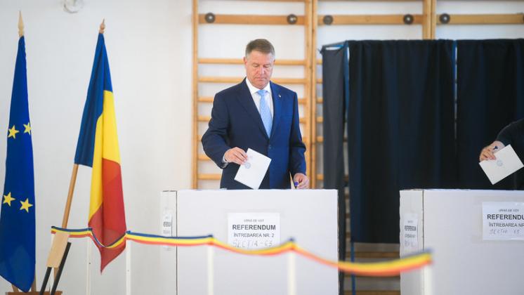 Президент Румынии Клаус Йоханнис