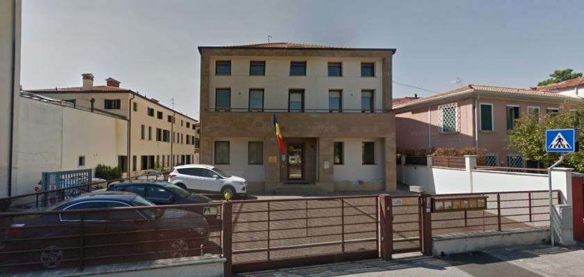 Консульство Молдовы в Падуе. Screenshot: google.com/maps