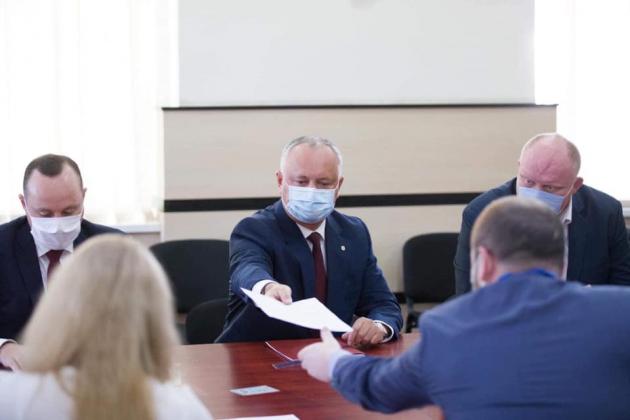 Facebook / Igor Dodon