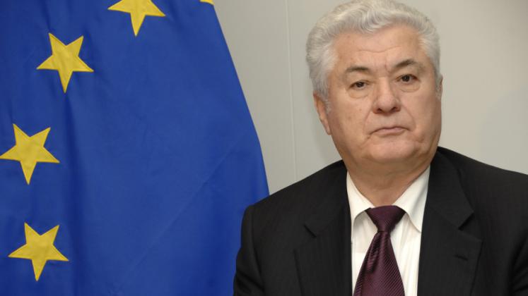 Vladimir Voronin, President of Moldova, was received by Benita Ferrero-Waldner, Member of the EC in charge of External relations and European neighbourhood policy