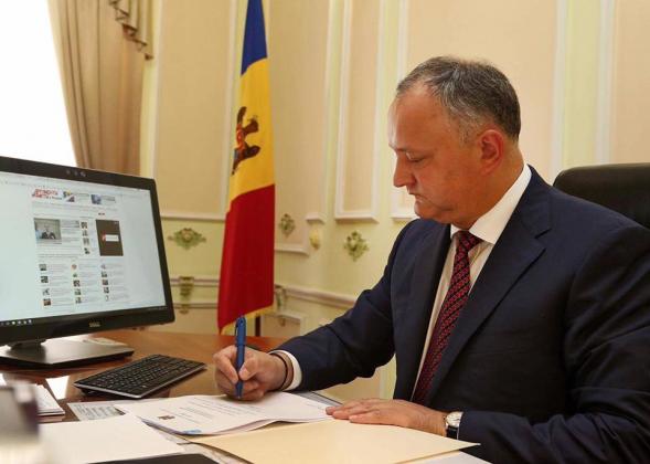 Foto: Facebook/Igor Dodon