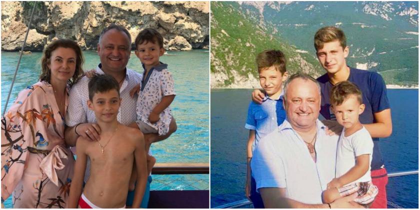 Foto: Facebook.com/Igor Dodon; Colaj: tv8