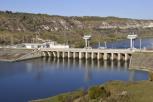 Уровень воды в Днестровском водохранилище к северу от Молдовы снизился до критической отметки