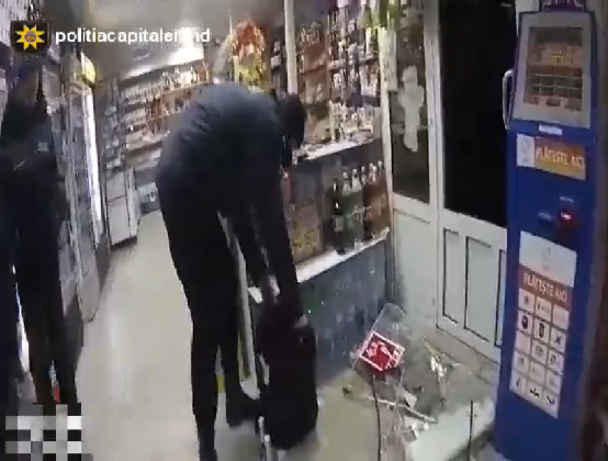 Captură video Poliția capitalei