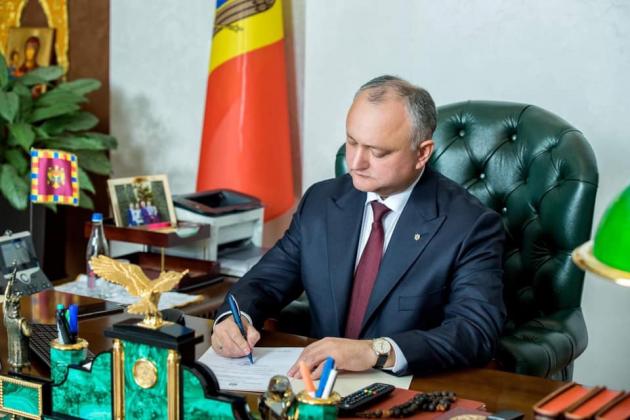 Foto: Facebook/Igor Dodon