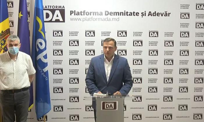 Captură Facebook/ Platforma DA