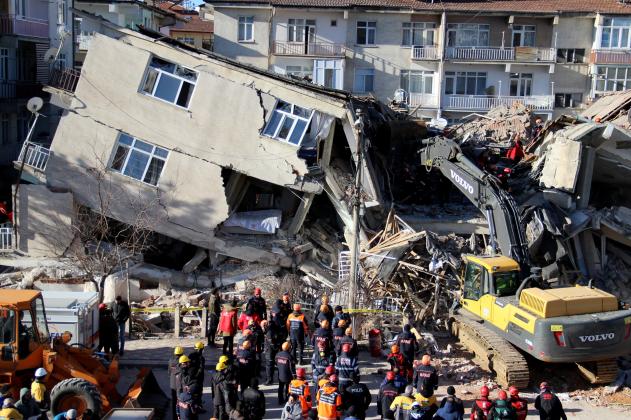 Turkey, January 25, 2020. Ismail Coskun/Ihlas News Agency (IHA) via REUTERS ATTENTION EDITORS