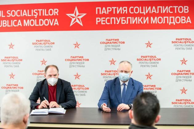 Sursa: Facebook/ Igor Dodon