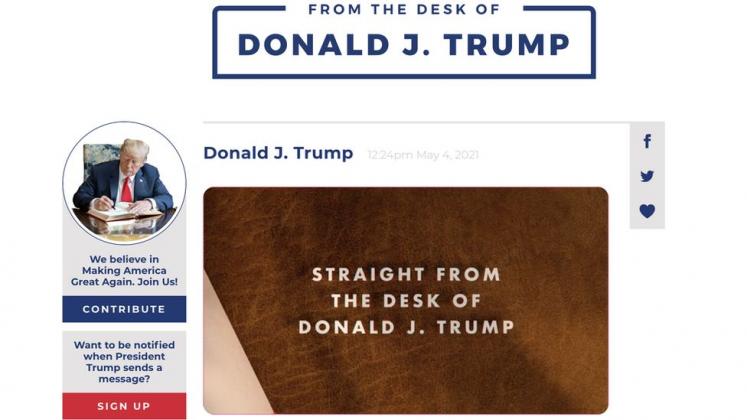 https://www.donaldjtrump.com/desk