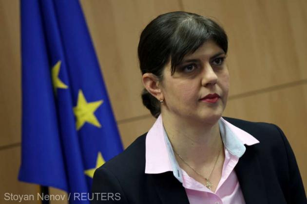 European Union's Chief Prosecutor Laura Kovesi arrives for a news conference in Sofia, Bulgaria, June 11, 2021. REUTERS/Stoyan Nenov