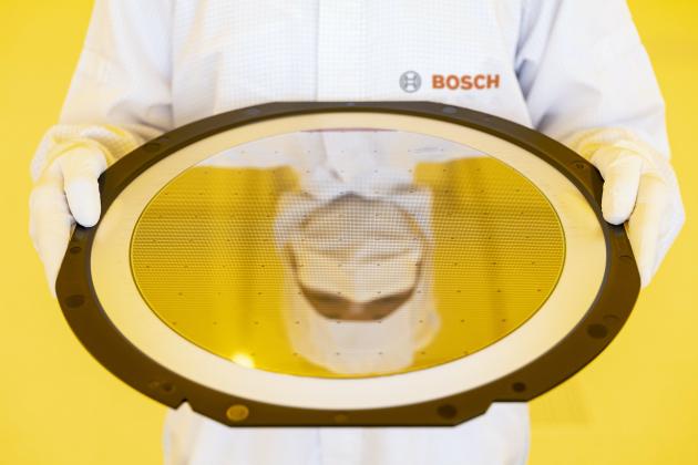 Europa, Deutschland, Sachsen, Dresden. Bosch Halbleiterwerk. Europe, Germany, Saxony, Dresden. Bosch wafer fab. 19.05.2021 © 2021 Sven Döring für Bosch