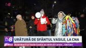 /VIDEO/ Urătură de Sfântul Vasile, la CNA. Susținătorii lui Vasile Costiuc au venit să-i ureze... libertate
